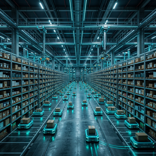 安辰物流團隊專業倉儲作業場景